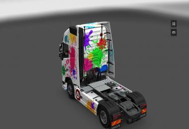 Volvo FH 2012 Color Splash skin
