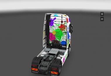 Volvo FH 2012 Color Splash skin