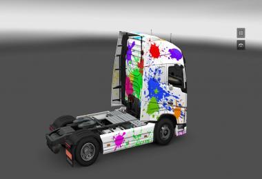 Volvo FH 2012 Color Splash skin