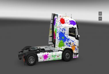 Volvo FH 2012 Color Splash skin