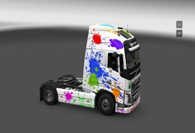 Volvo FH 2012 Color Splash skin