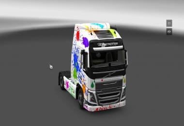 Volvo FH 2012 Color Splash skin