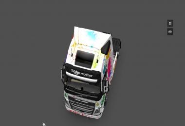 Volvo FH 2012 Color Splash skin