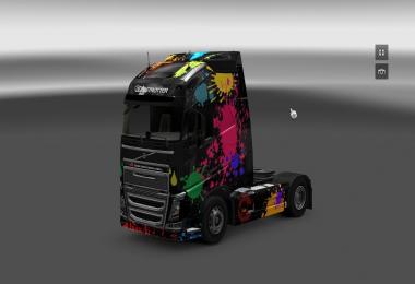 Volvo FH 2012 Color Splash skin