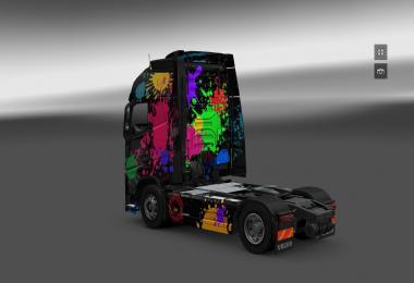 Volvo FH 2012 Color Splash skin