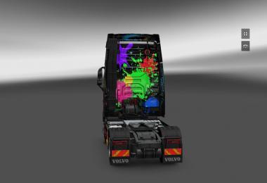 Volvo FH 2012 Color Splash skin