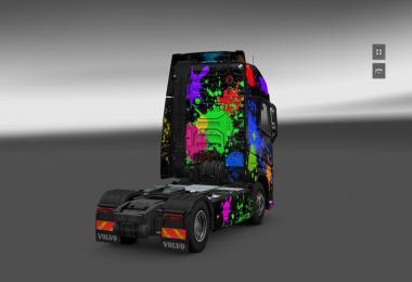 Volvo FH 2012 Color Splash skin