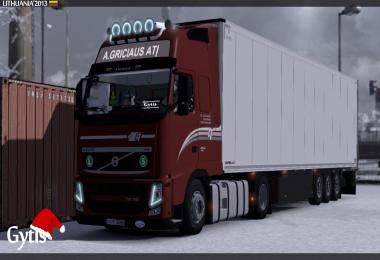 VOLVO FH13.460 & SCHMITZ S.KO