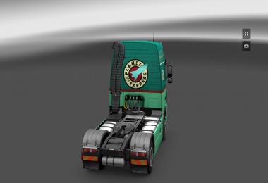 Volvo FH16 Classic Planet Express paintjob