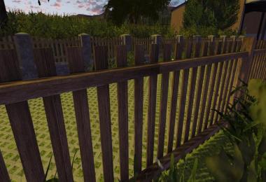 Wooden fence Pack v1