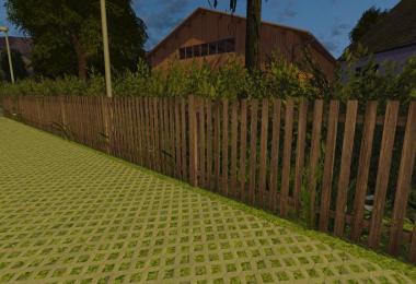 Wooden fence Pack v1