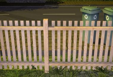 Wooden fence Pack v1