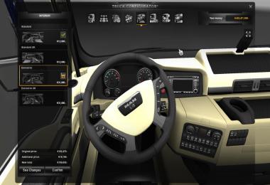MAN TGX Interior