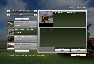 Allis Chalmers 7060 2wd Beta v1