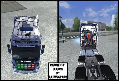 CamoGrey Manga Scania R
