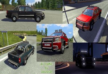 Chevrolet Avalanche in traffic