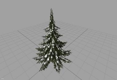 Christmas tree with snow v1.1