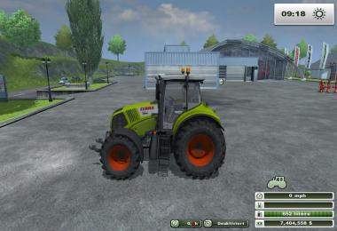 Claas Axion 850 CEBIS 2.0