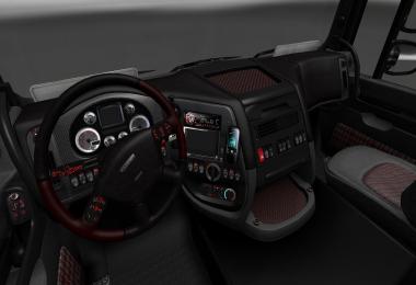 DAF XF interior heavy metal 1.0