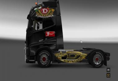 Dynamo Dresden Volvo FH16 Skin
