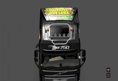 Dynamo Dresden Volvo FH16 Skin