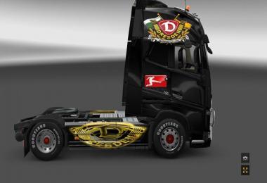 Dynamo Dresden Volvo FH16 Skin