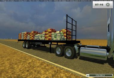 Flatebed Refillable Seed Trailer beta