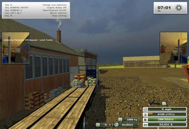 Flatebed Refillable Seed Trailer beta