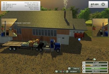 Flatebed Refillable Seed Trailer beta