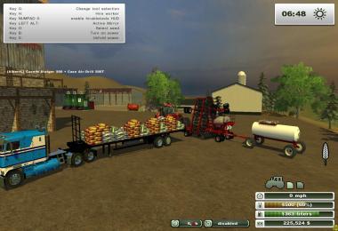 Flatebed Refillable Seed Trailer beta
