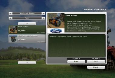 Ford F-350 Monster Pack