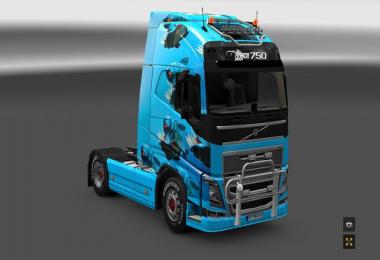 ICE AGE Piranha Scrat Volvo FH16 Skin