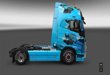 ICE AGE Piranha Scrat Volvo FH16 Skin