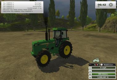 John Deere 4850 Straight Pipe  v1