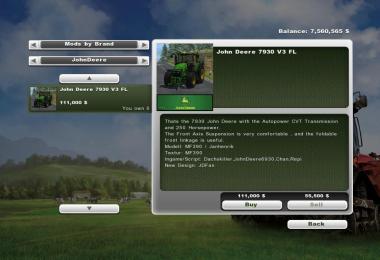 John Deere 7930 v3.1 FL