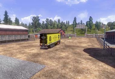 Loonbedrijf Folkers Volvo FH 2012 Skin & Trailer