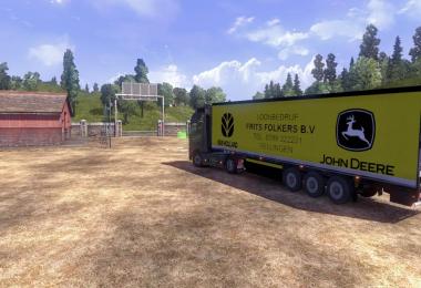 Loonbedrijf Folkers Volvo FH 2012 Skin & Trailer
