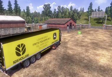 Loonbedrijf Folkers Volvo FH 2012 Skin & Trailer