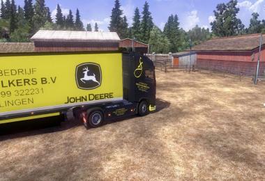Loonbedrijf Folkers Volvo FH 2012 Skin & Trailer