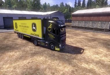 Loonbedrijf Folkers Volvo FH 2012 Skin & Trailer