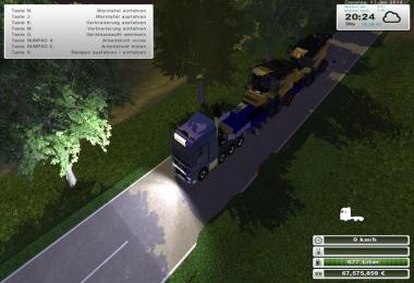 MAN TGX Euro6 mitTieflader v1.0
