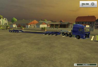 MAN TGX Euro6 mitTieflader v1.0