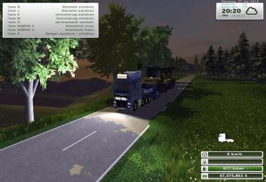 MAN TGX Euro6 mitTieflader v1.0