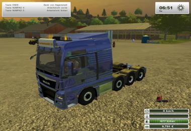MAN TGX Euro6 mitTieflader v1.0
