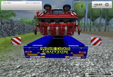 MAN TGX Euro6 mitTieflader v1.0