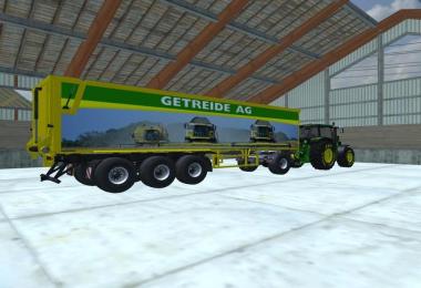 Mercedes ACTROS and Trailer v2.0