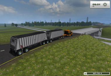 Merritt Super B Grain Trailers by LMS