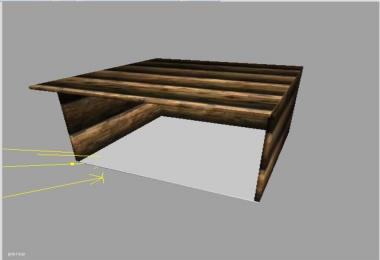 Old wooden shelter v1.0