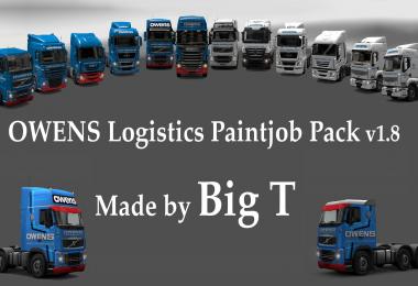 OWENS Logistics Paintjob Pack v1.8