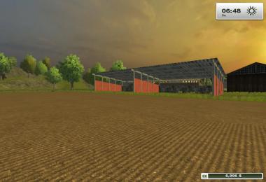 Placeable Large Open Shed